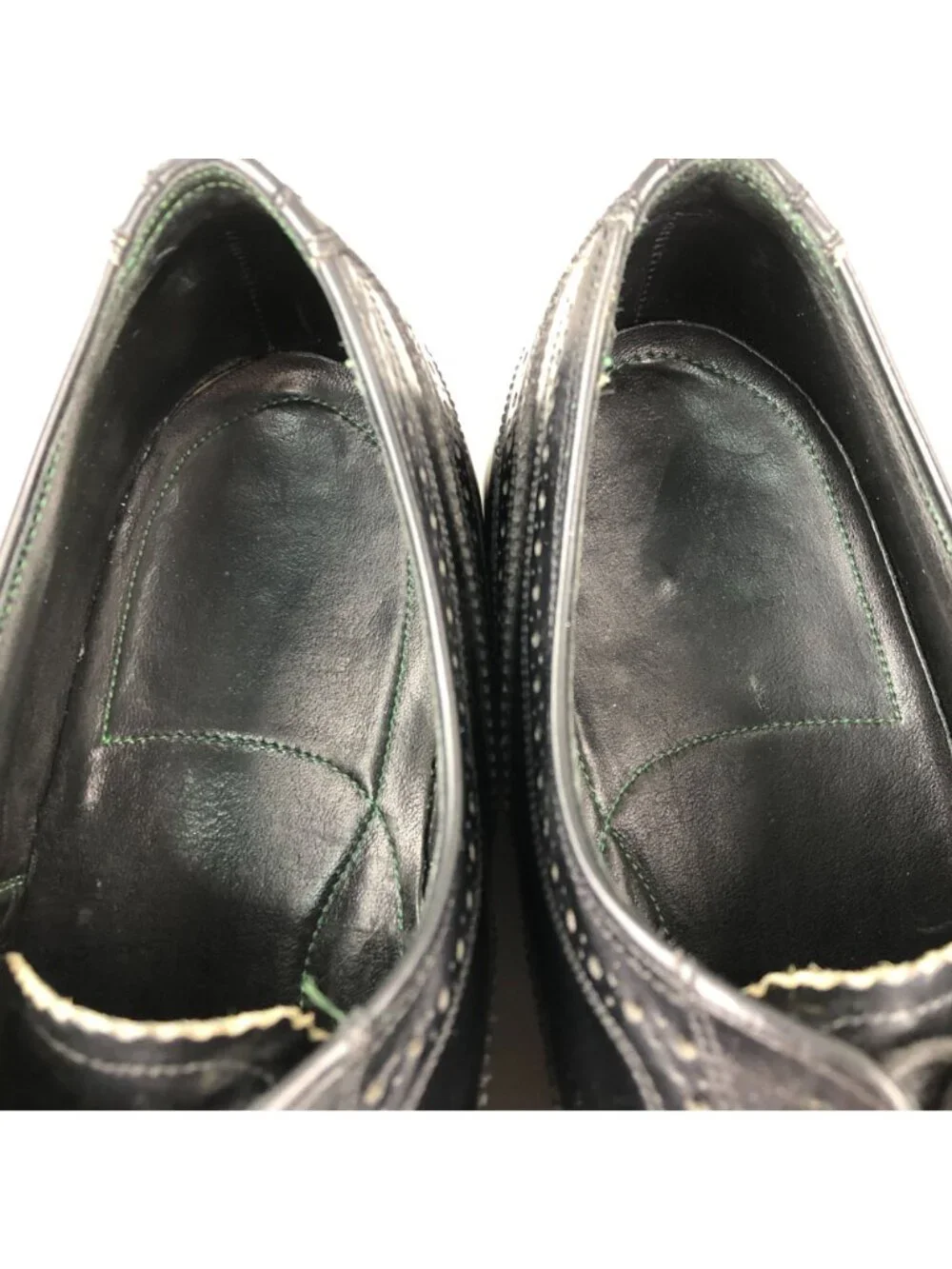 Florsheim Men's Size 11 2A** Royal Imperial Black Leather Wingtip Oxford Shoes